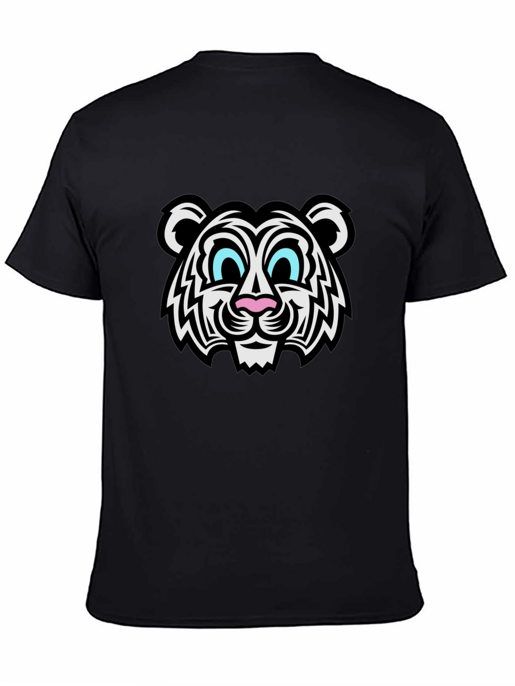 Cool Tiger Graphic Black T-Shirt