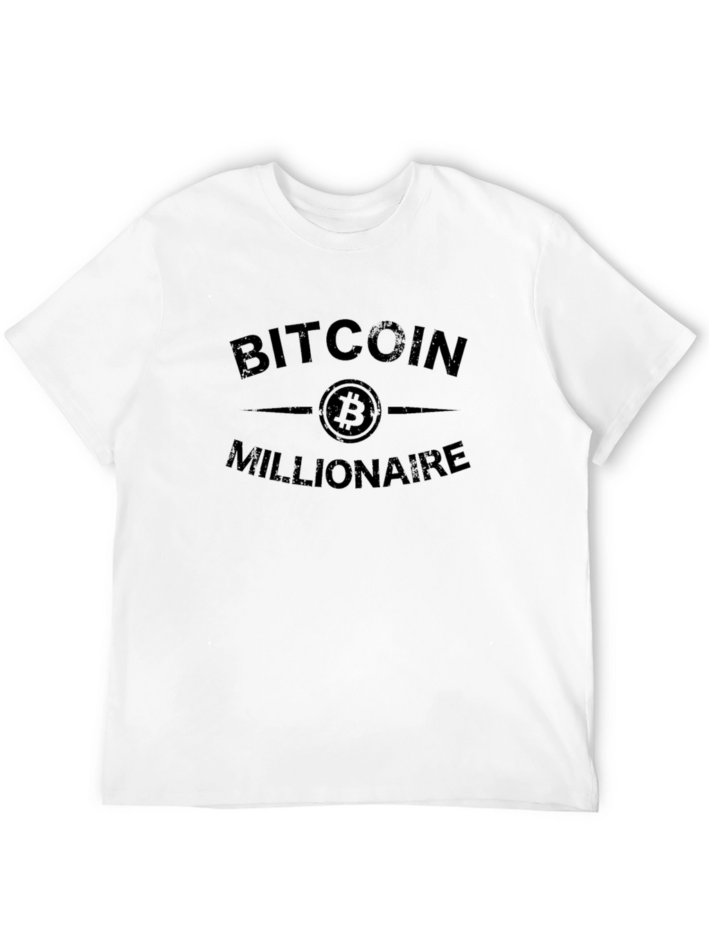 Bitcoin Millionaire Black T-Shirt