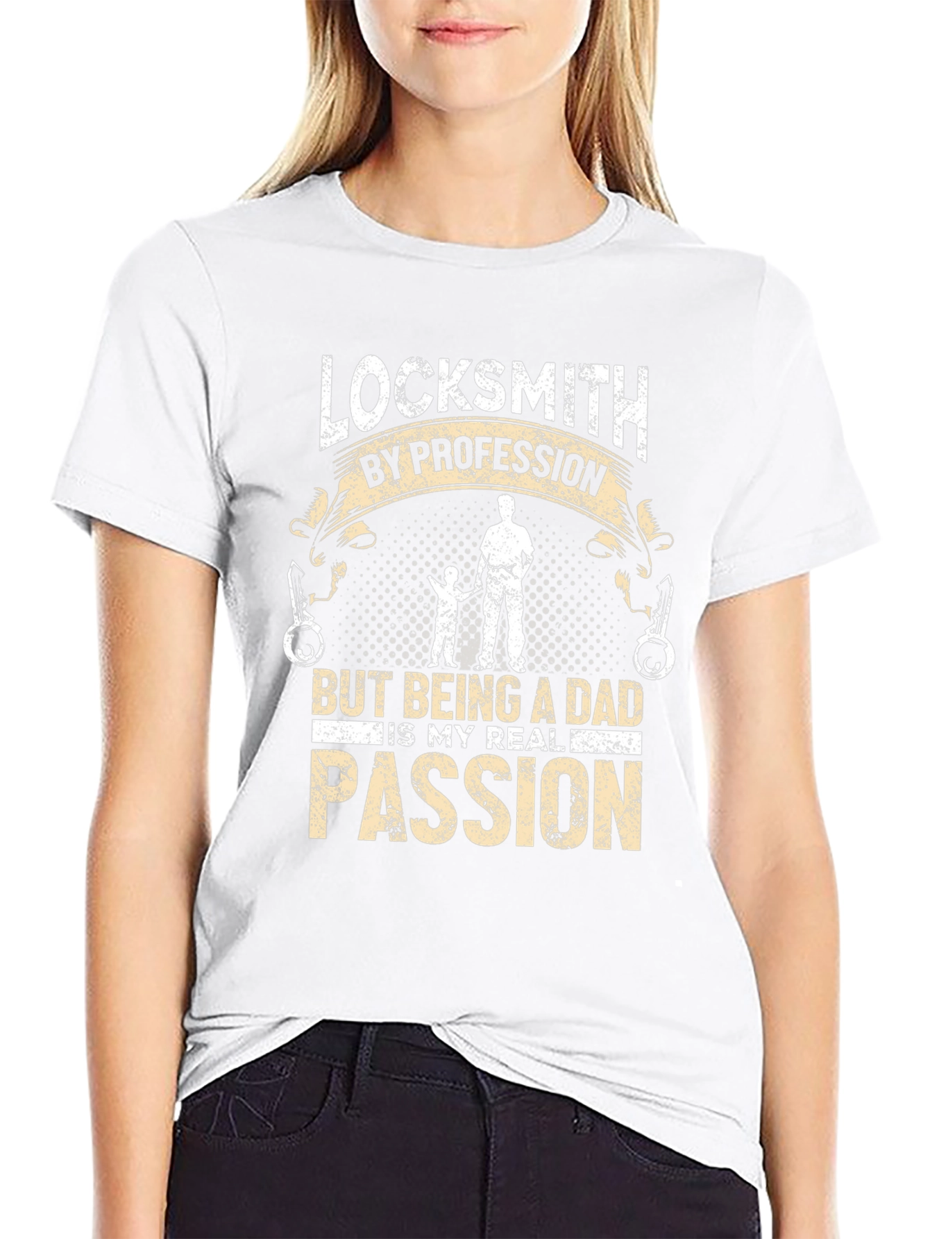 Locksmith Dad Graphic T-Shirt