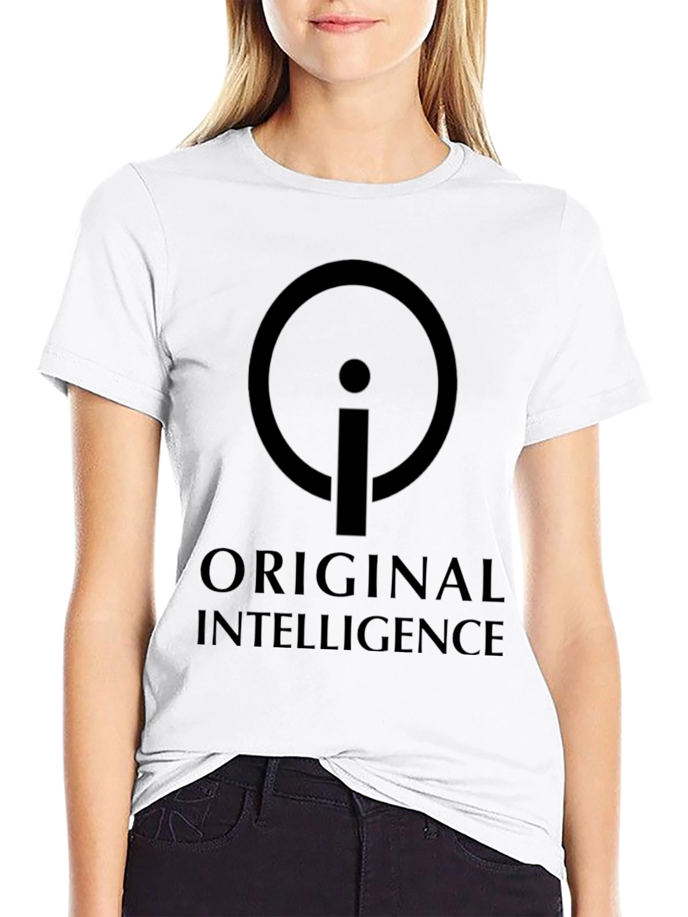 Original Intelligence T-Shirt - Black Graphic Tee