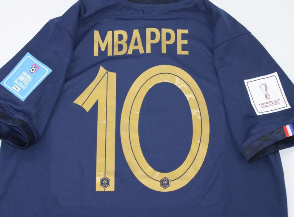 2022/23 France Home Women Soccer Jersey Detail 4