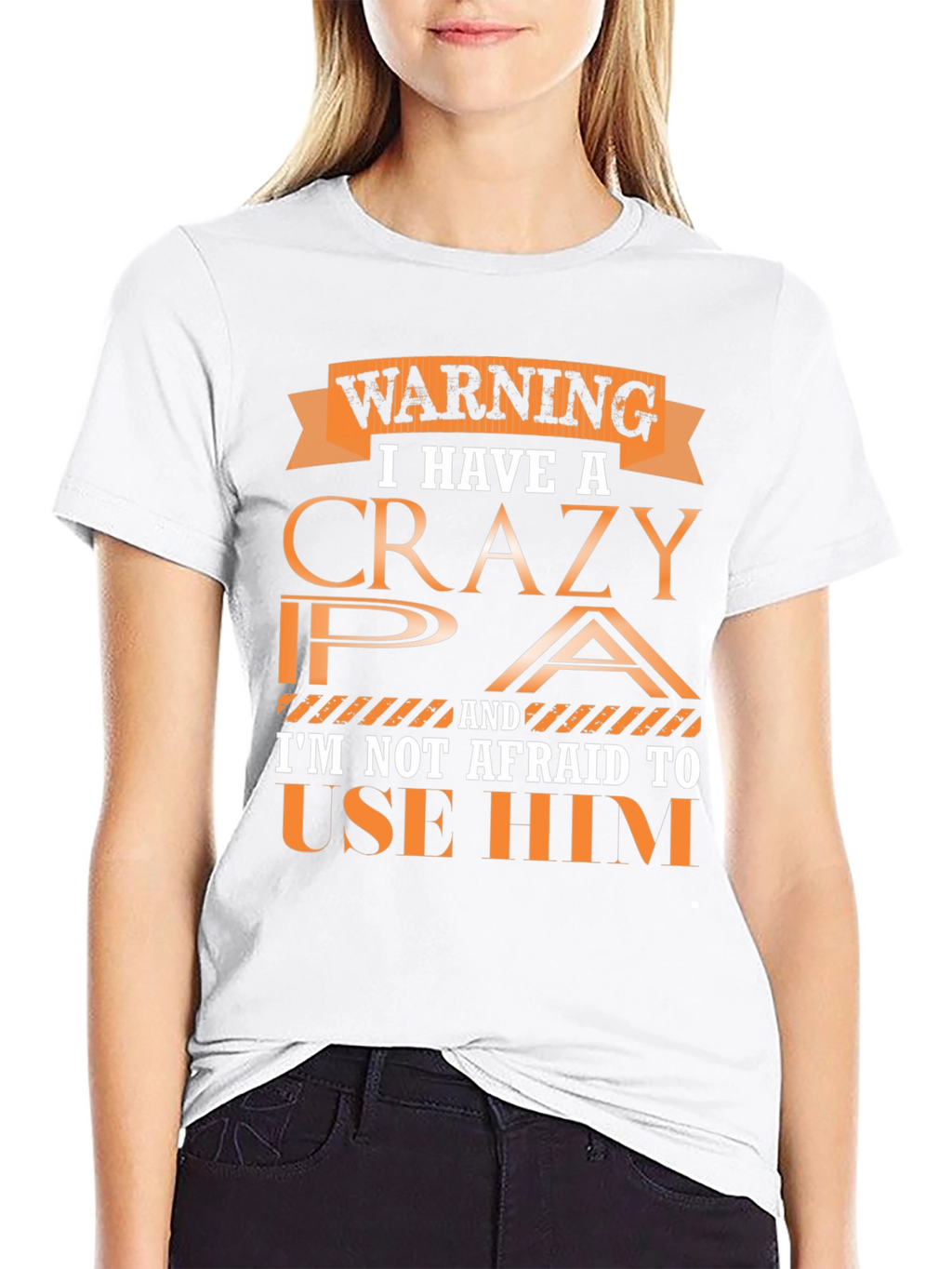 Warning Crazy PA T-Shirt
