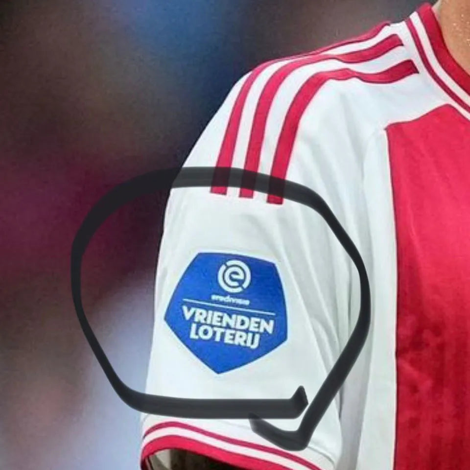 2023/24 AA 1:1 Quality Home Red Fans Soccer Jersey Detail 3