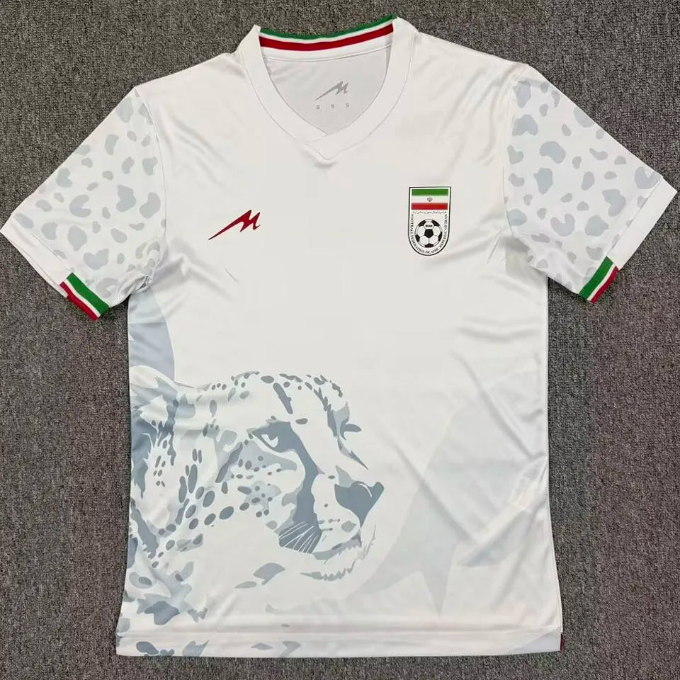 2024 Palestine White Fans Soccer Jersey Detail 2