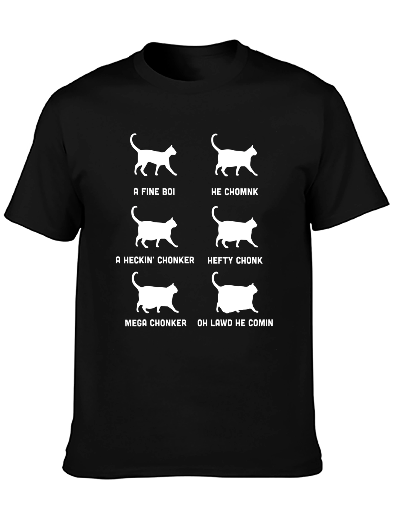 Chonky Cats Graphic T-Shirt