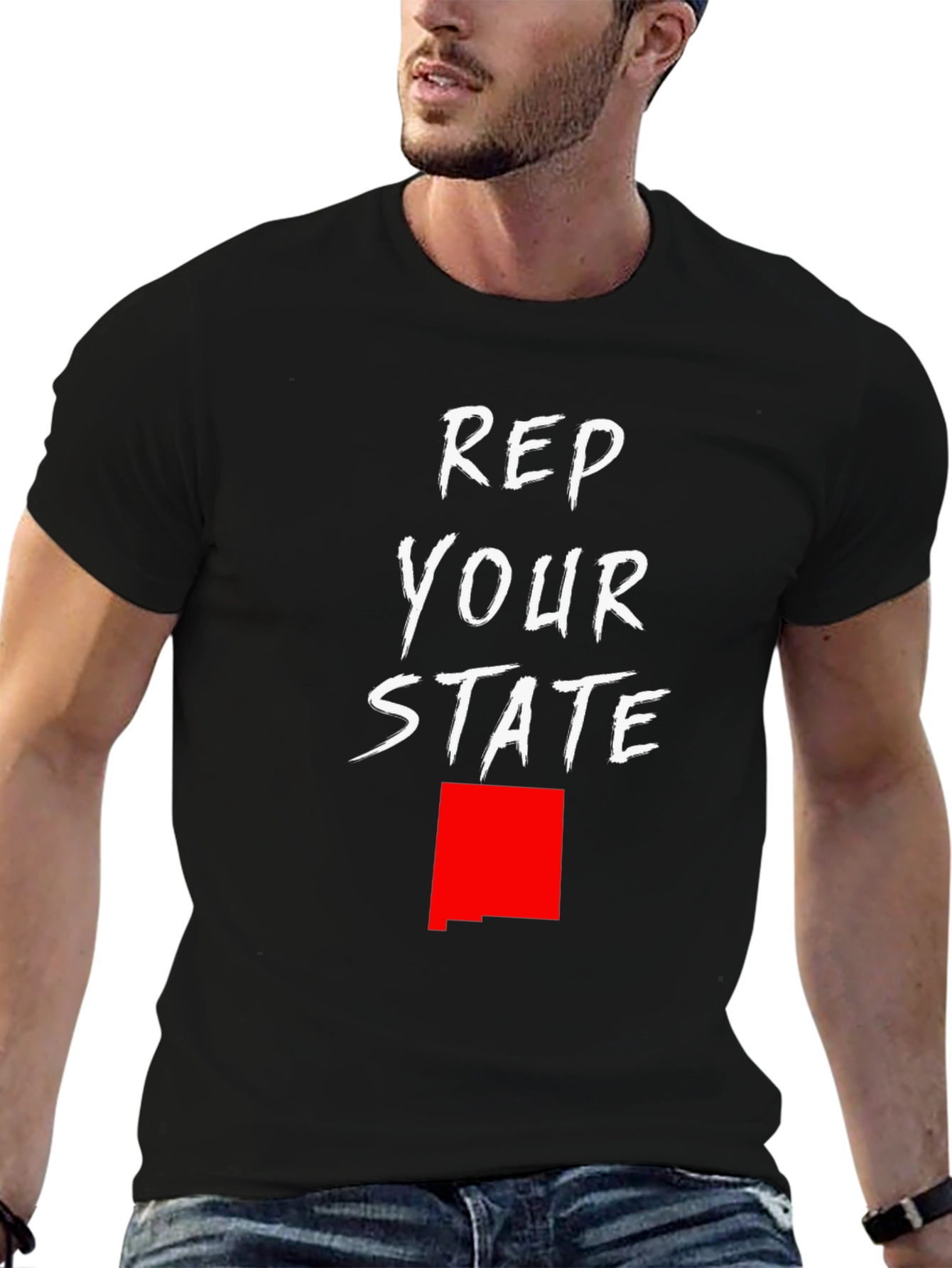Rep Your State Tee - New Mexico Pride