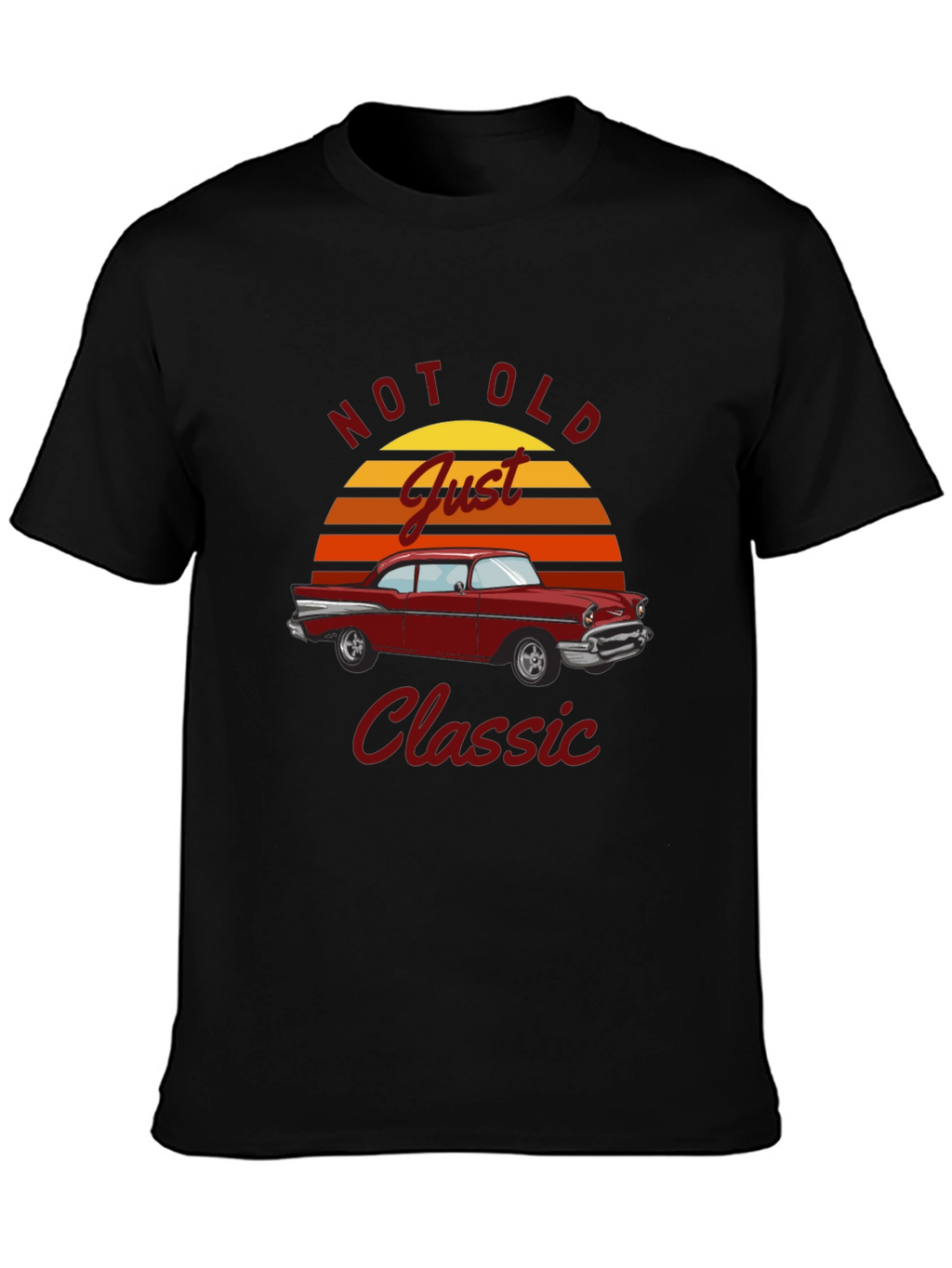 Not Old Just Classic Car Graphic T-Shirt