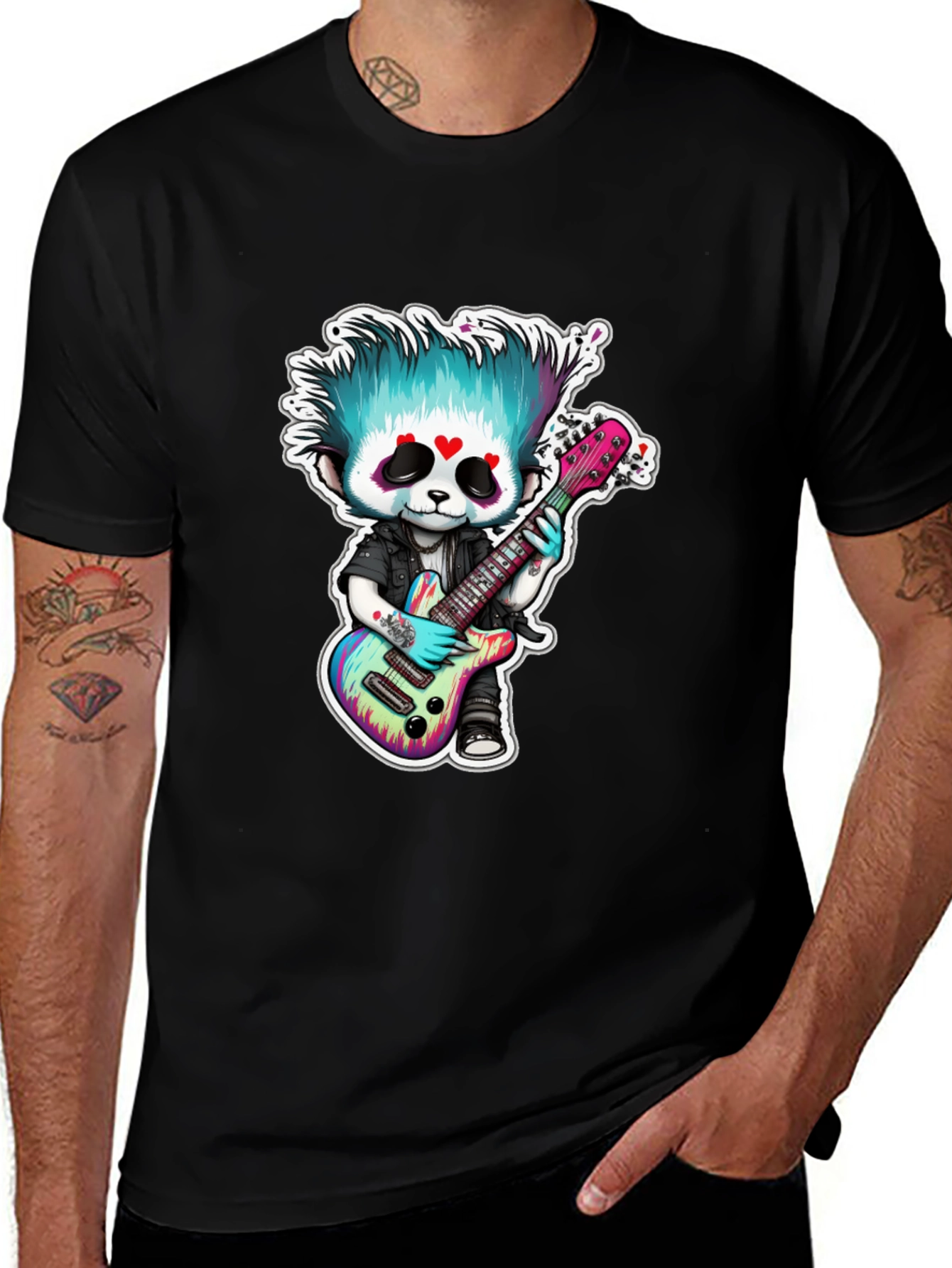 Rockstar Panda T-Shirt