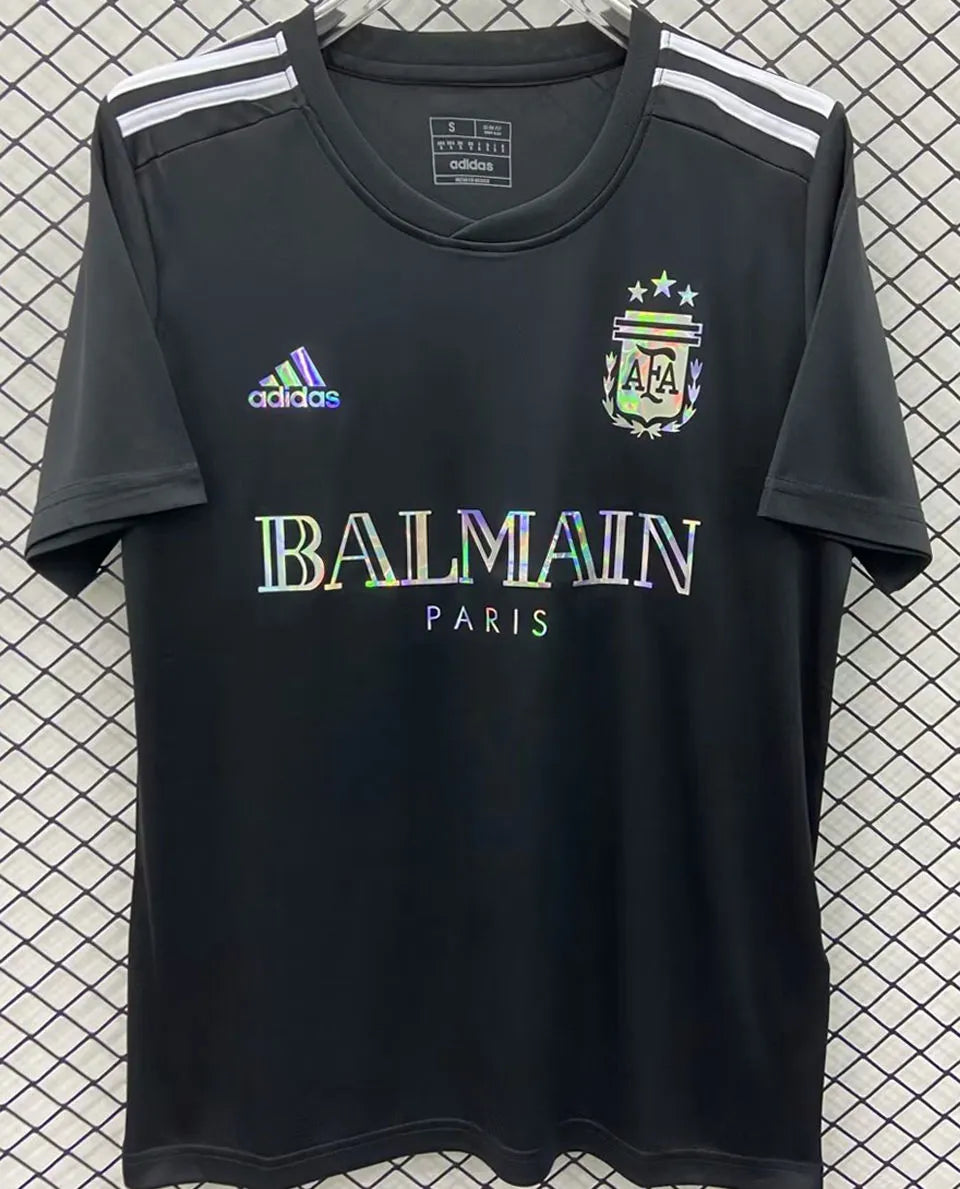 2024 Argentina Reflective Special Edition Black Jersey Front