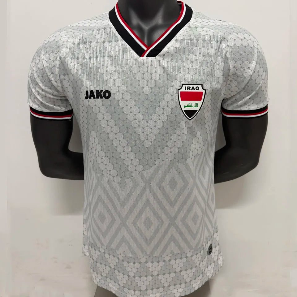 2026/27 Iraq Home White Player Version Soccer Jersey Front