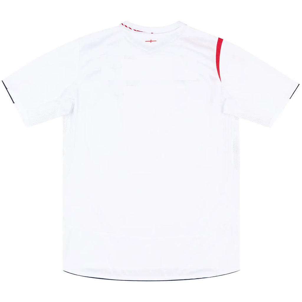 Lampard #8 Retro England Home Jersey World Cup 2006 Image 4