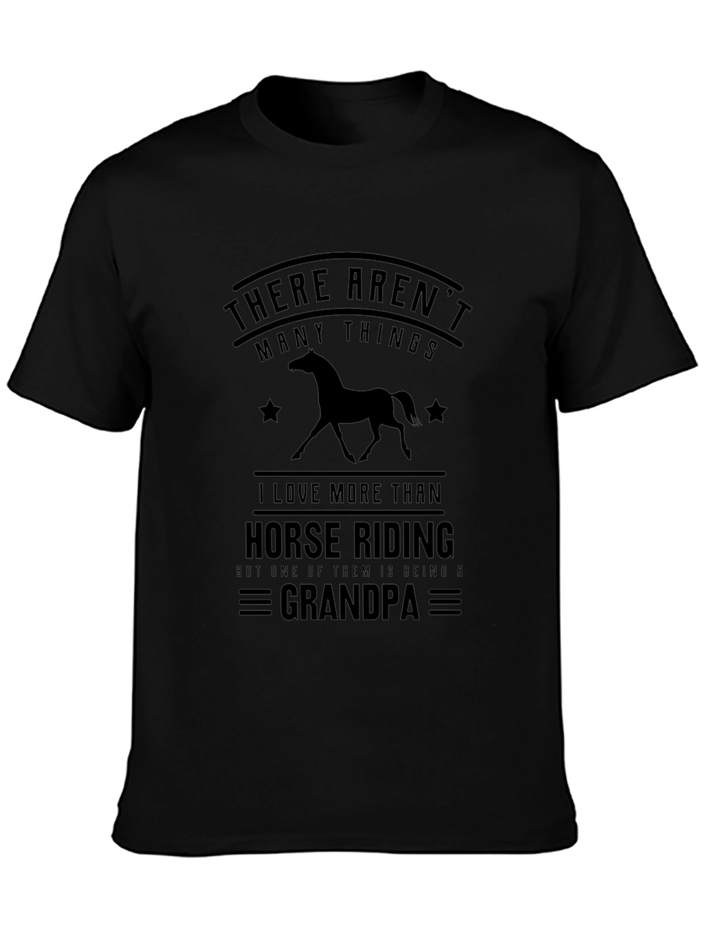 Horse Riding Grandpa T-Shirt