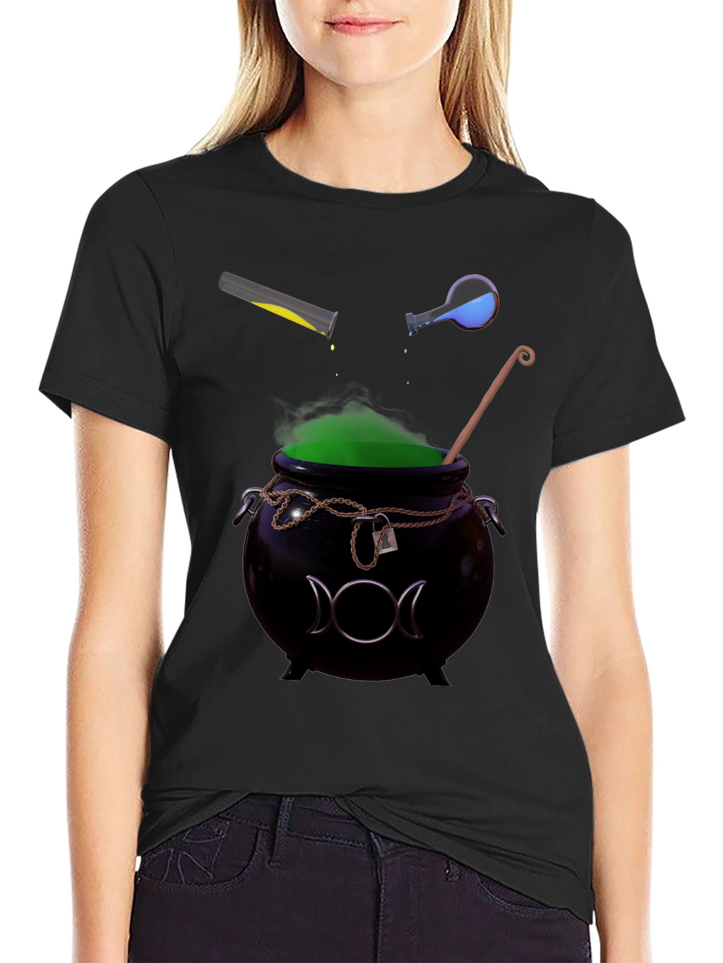 Witch Cauldron Potion T-Shirt