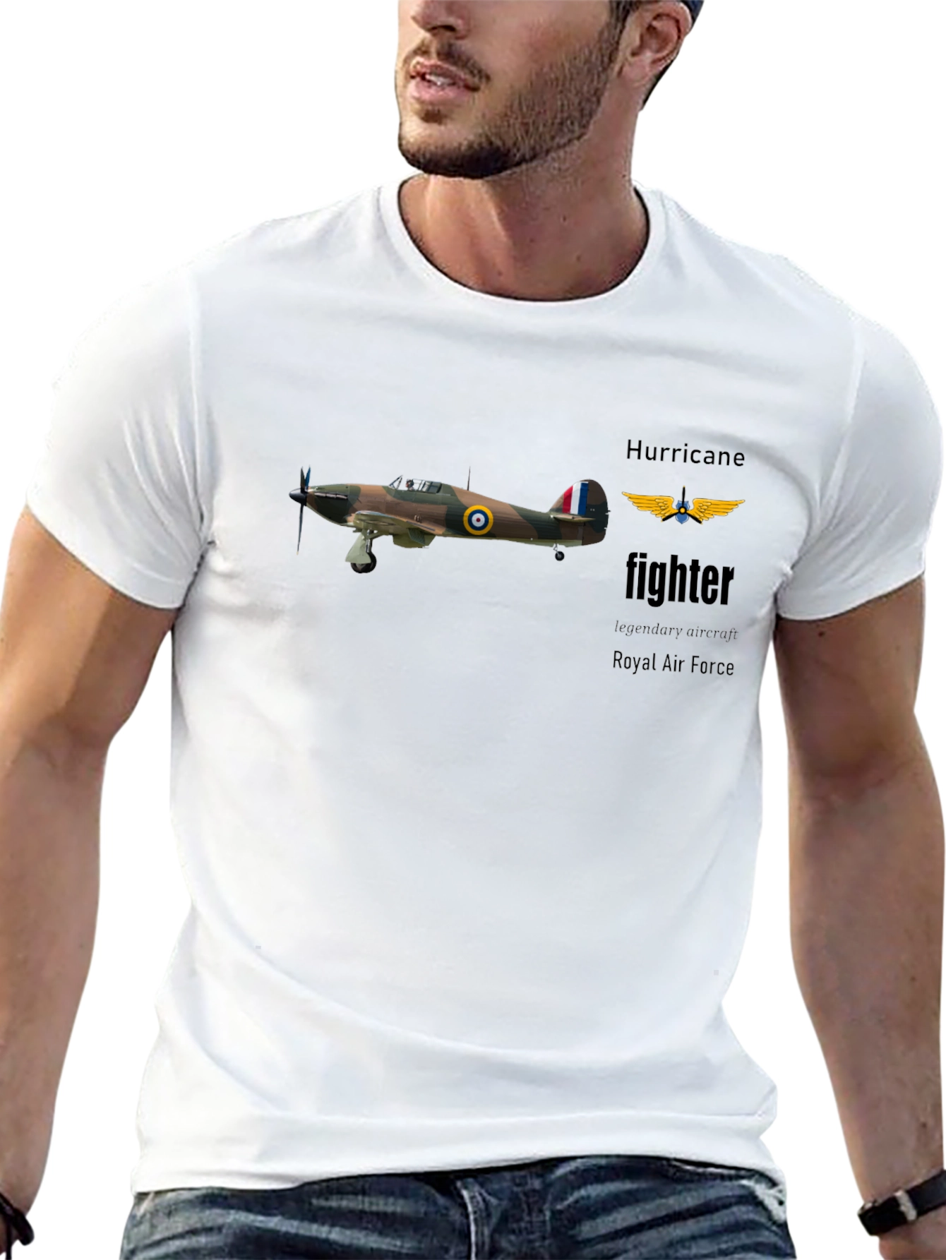 Hurricane Fighter T-Shirt - Royal Air Force