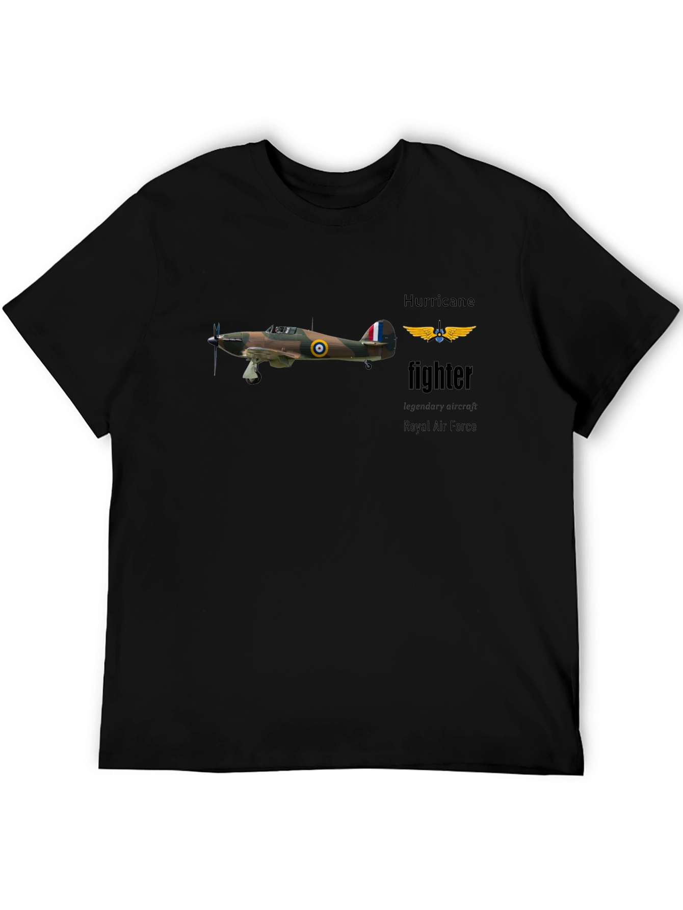 Hurricane Fighter T-Shirt - Royal Air Force