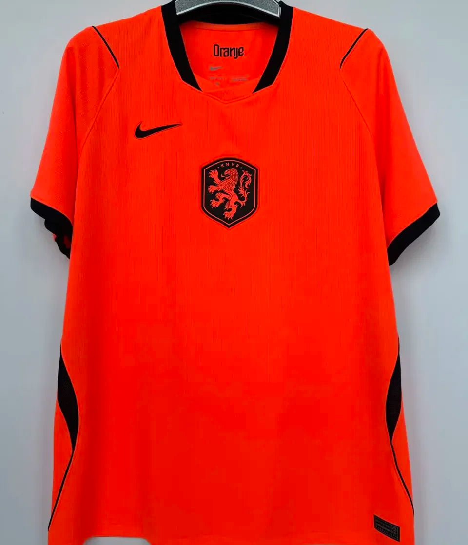 1974/84 NL Home Orange Retro Jersey Detail 1