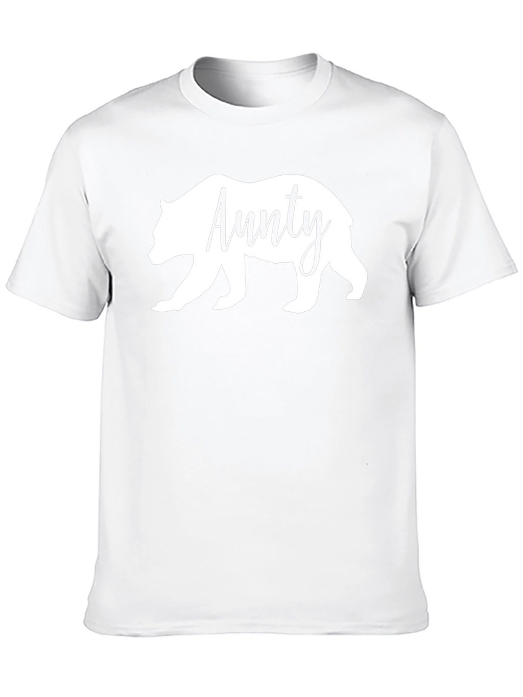 Aunty Bear T-Shirt - Cute Family Matching Tee