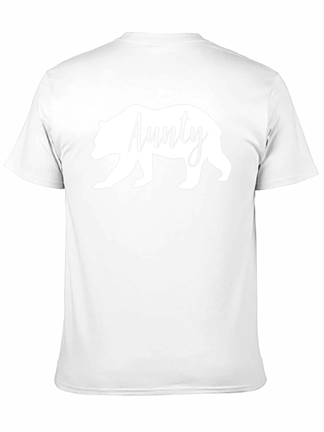 Aunty Bear T-Shirt - Cute Family Matching Tee
