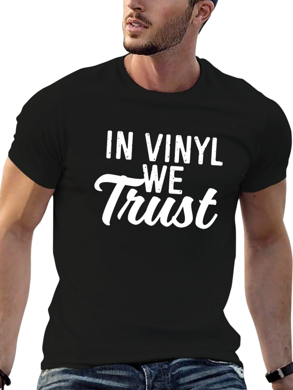 In Vinyl We Trust Graphic Tee