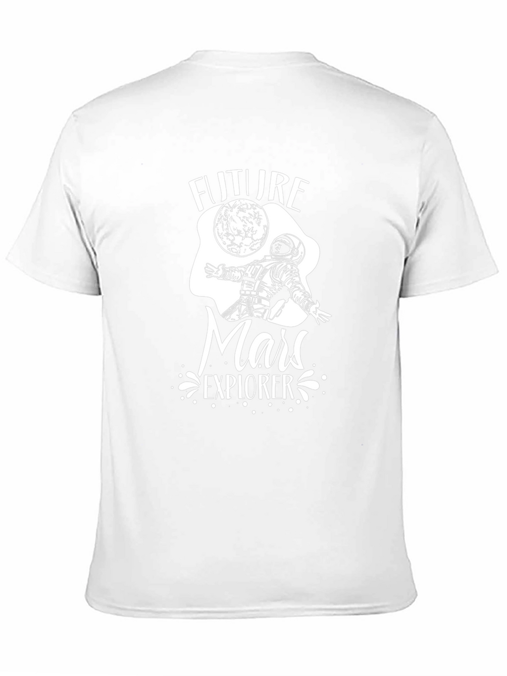 Future Mars Explorer Black T-Shirt