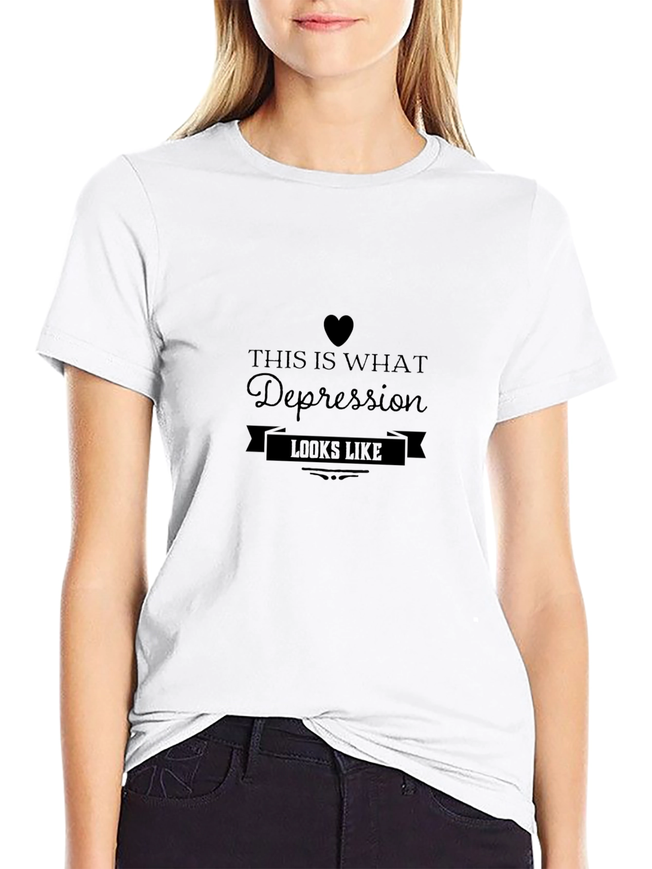 Depression Awareness Graphic T-Shirt