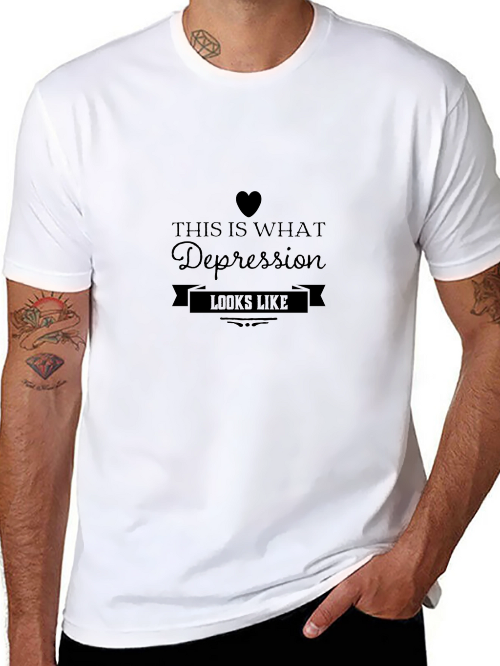 Depression Awareness Graphic T-Shirt