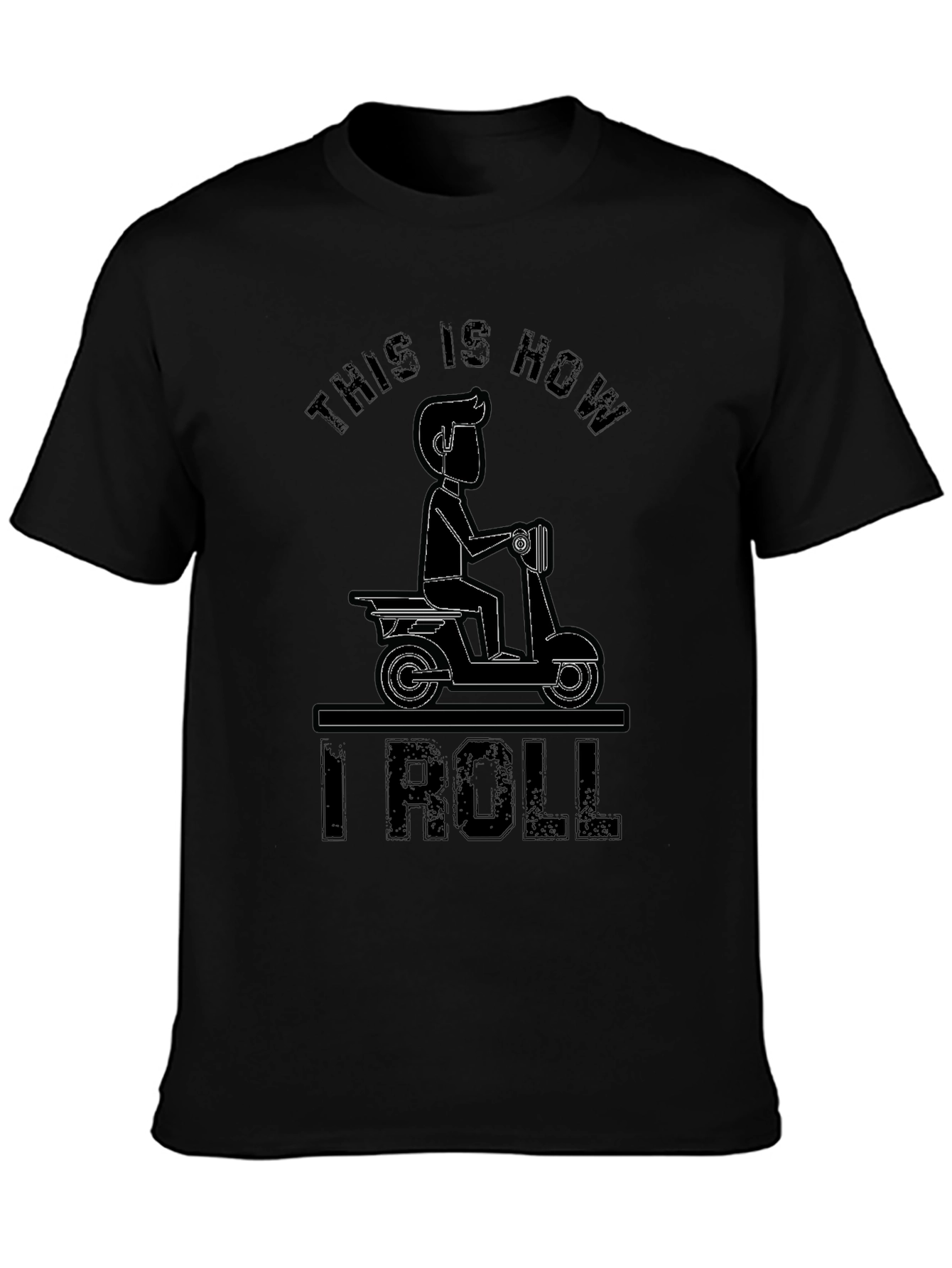 This is How I Roll Scooter T-Shirt