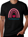 Professional Rainbow Heart Tee