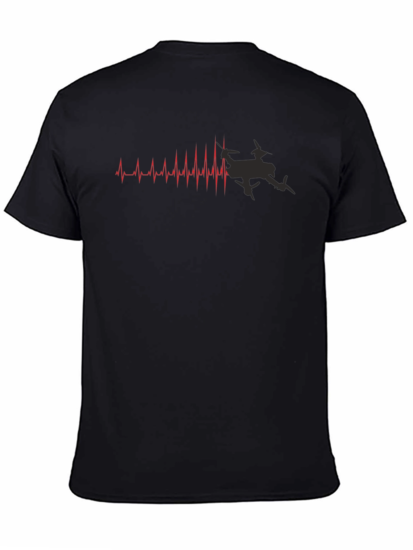 Drone Heartbeat T-Shirt - Pilot Gift