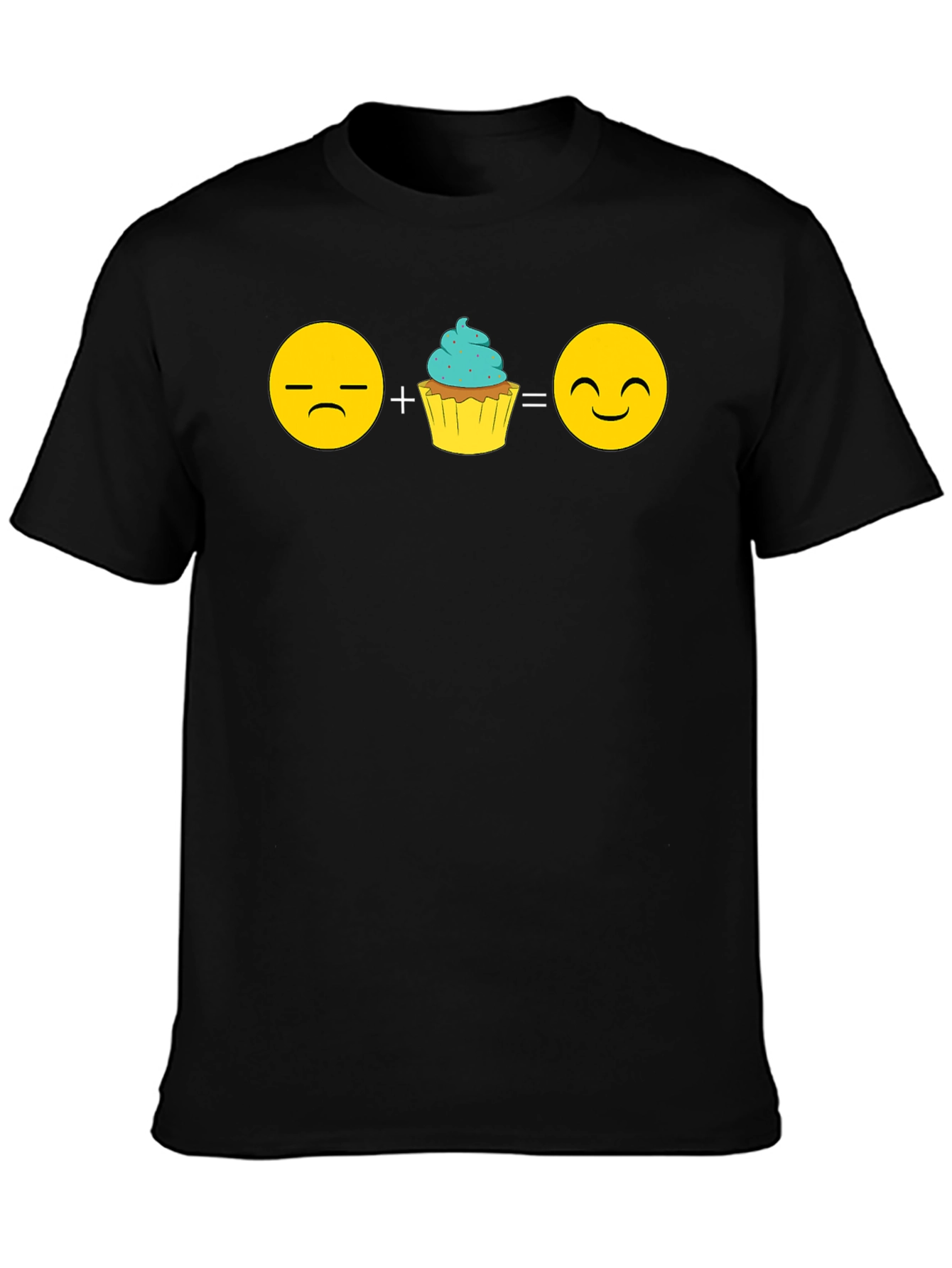 Emoji Cupcake T-Shirt - Sweeten Your Mood