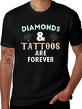 Diamonds & Tattoos Forever Graphic T-Shirt