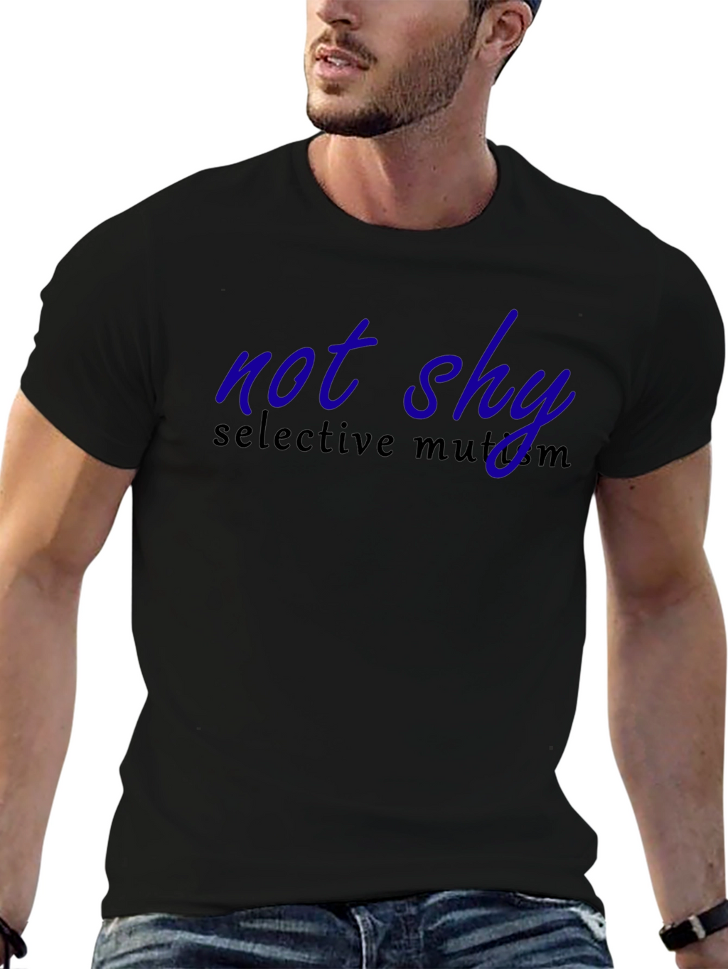 Not Shy Selective Mutism T-Shirt - Adult Unisex