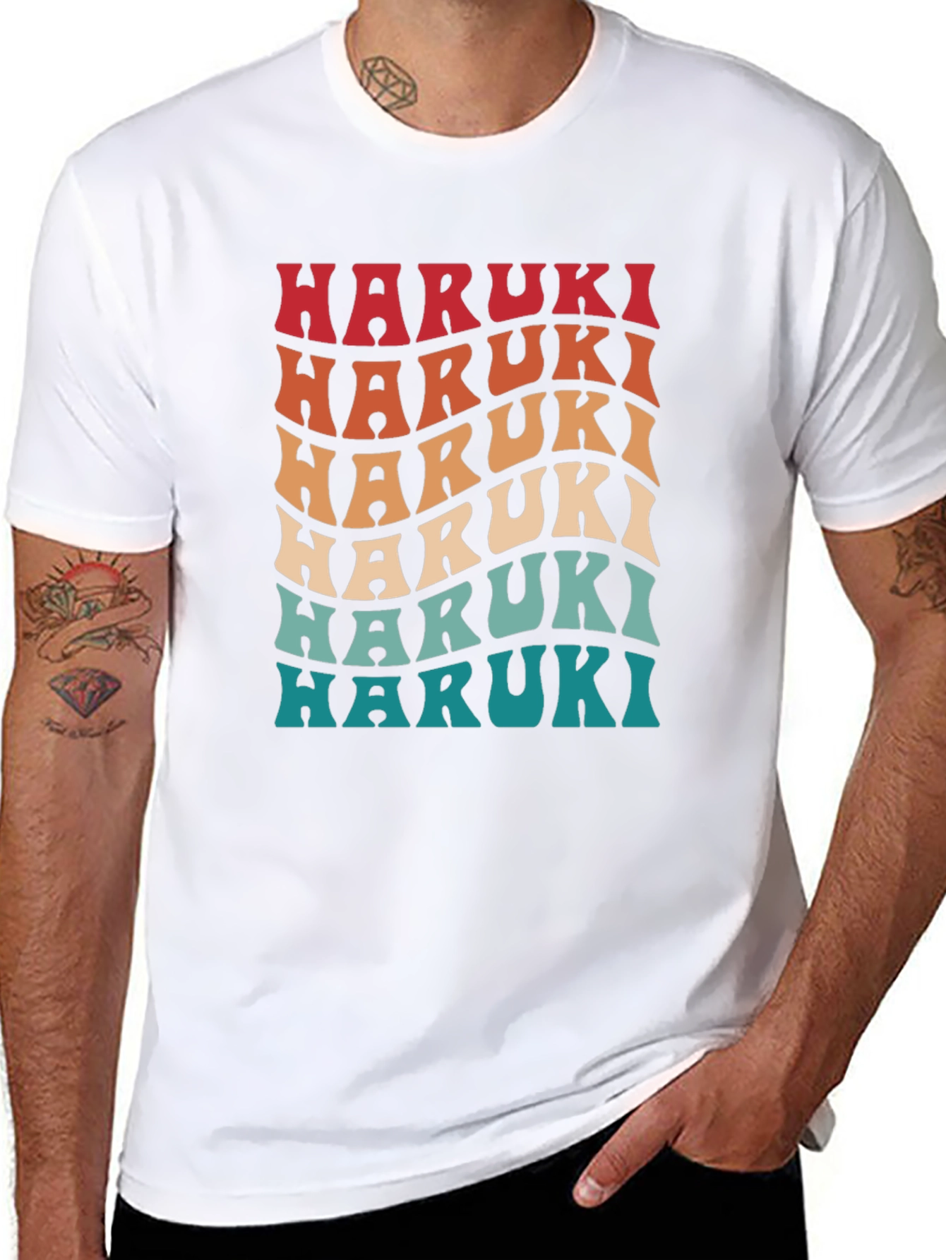 Haruki Retro Wave T-Shirt
