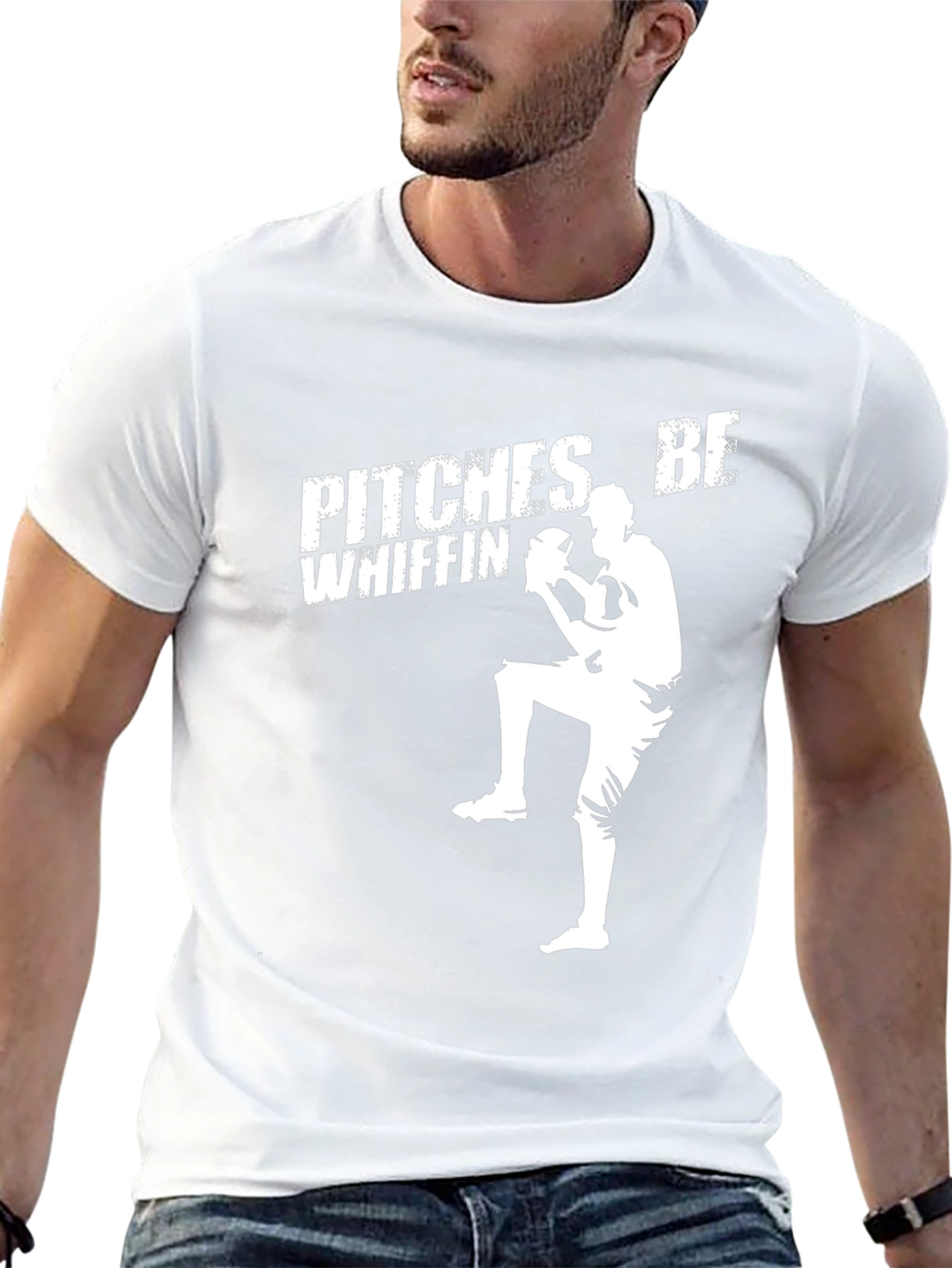 Pitches Be Whiffin Baseball T-Shirt