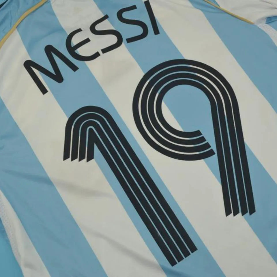 2026/27 Argentina x AD BRINGBACK REMIXED Retro Style Fans Jersey Detail 1