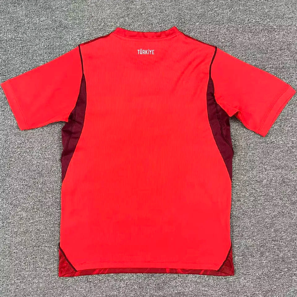 2026/27 Turkey Away Red Fans Soccer Jersey Back