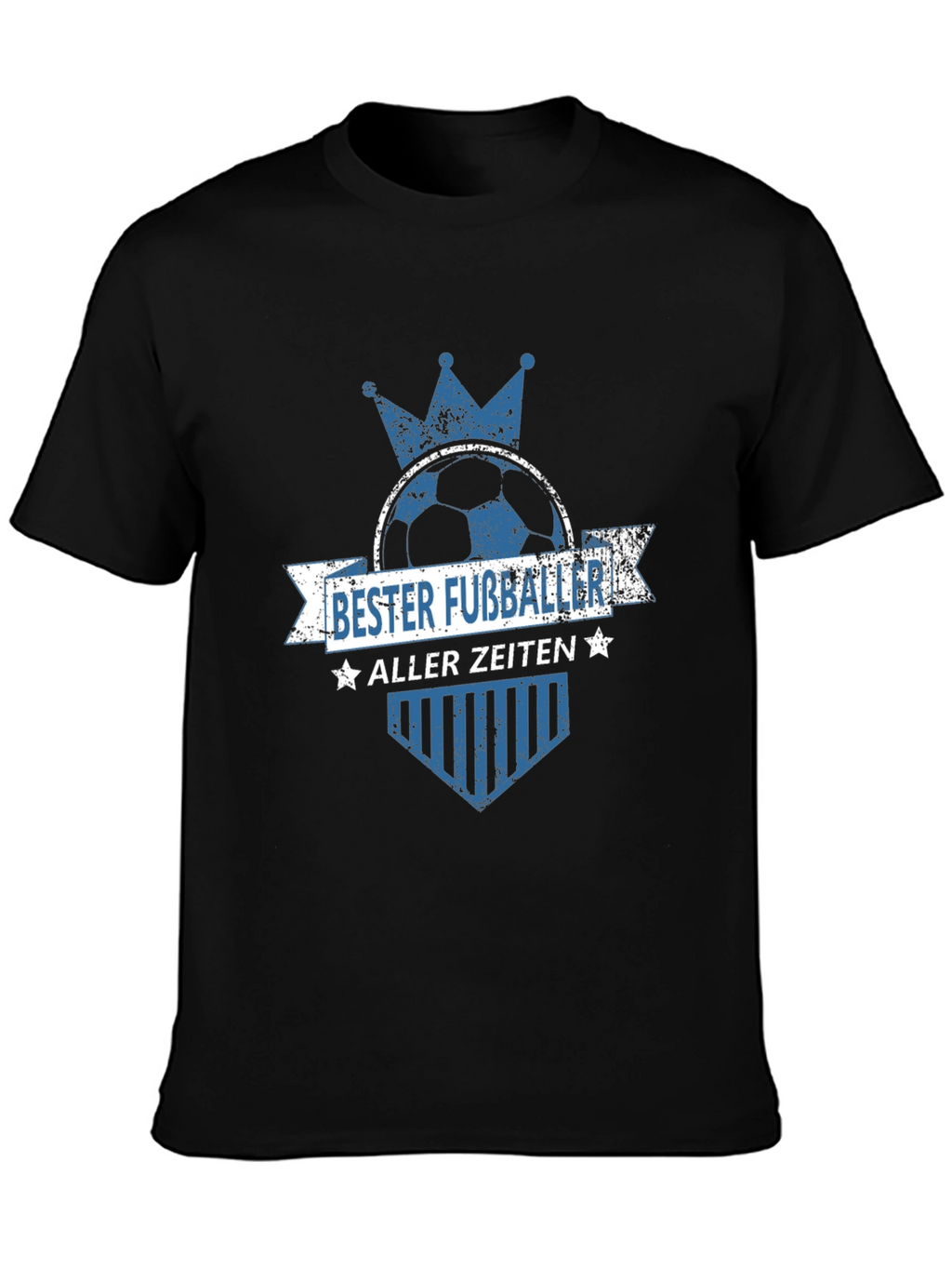 Bester Fussballer T-Shirt - Soccer King Tee