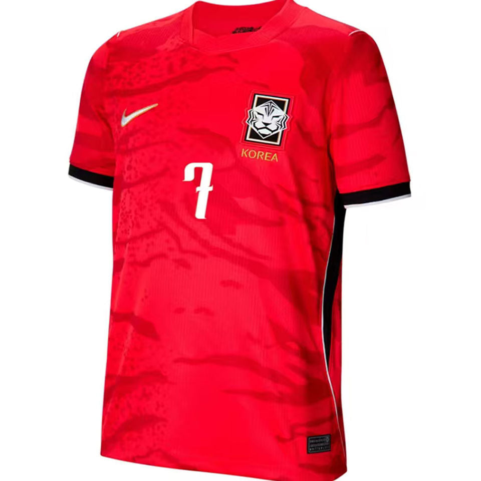 2026/27 South Korea Home Red Women Soccer Jersey 女 Item NO.: 2152611 Detail 1