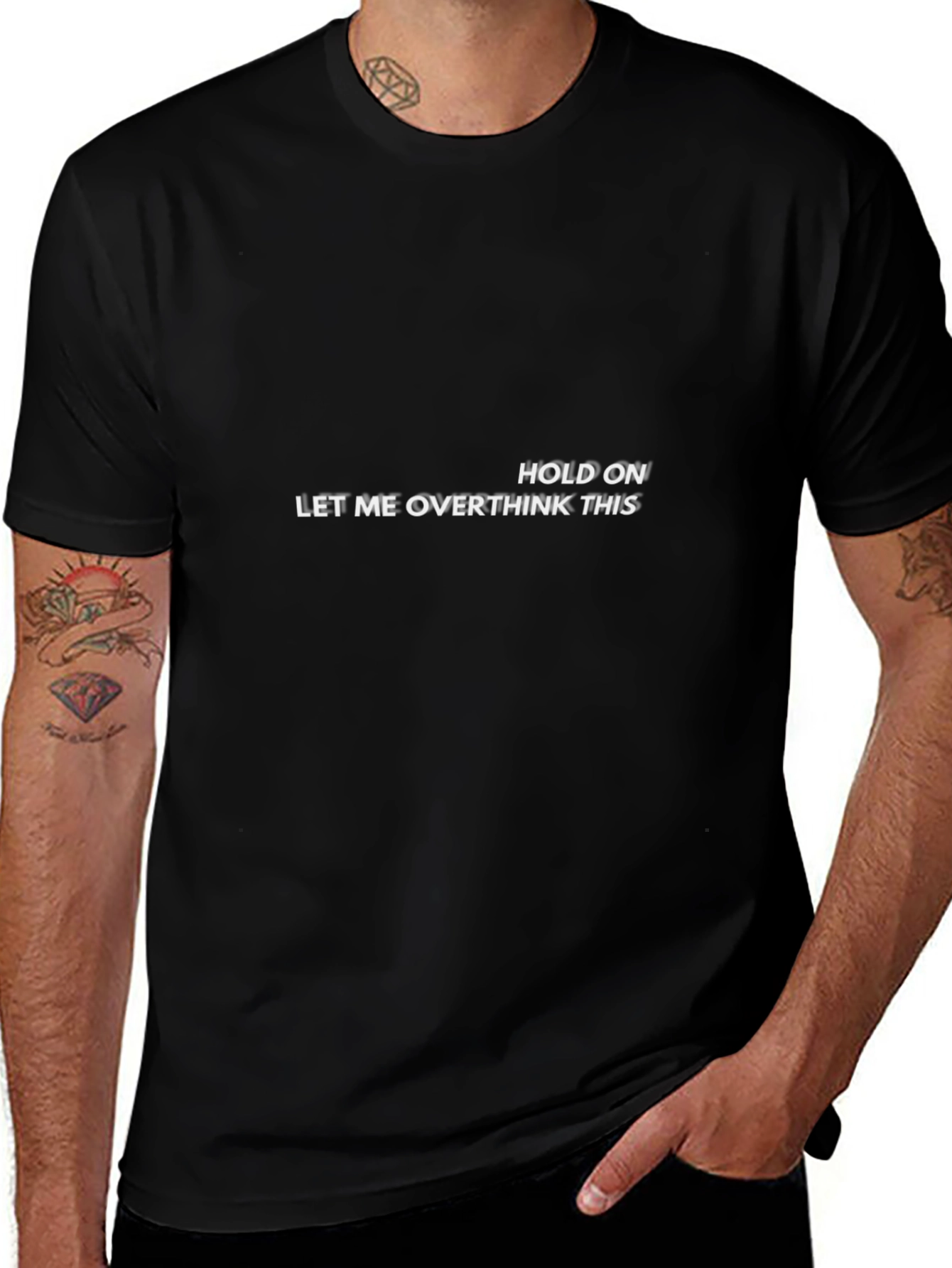 Hold On Overthink T-Shirt - Sarcastic Tee