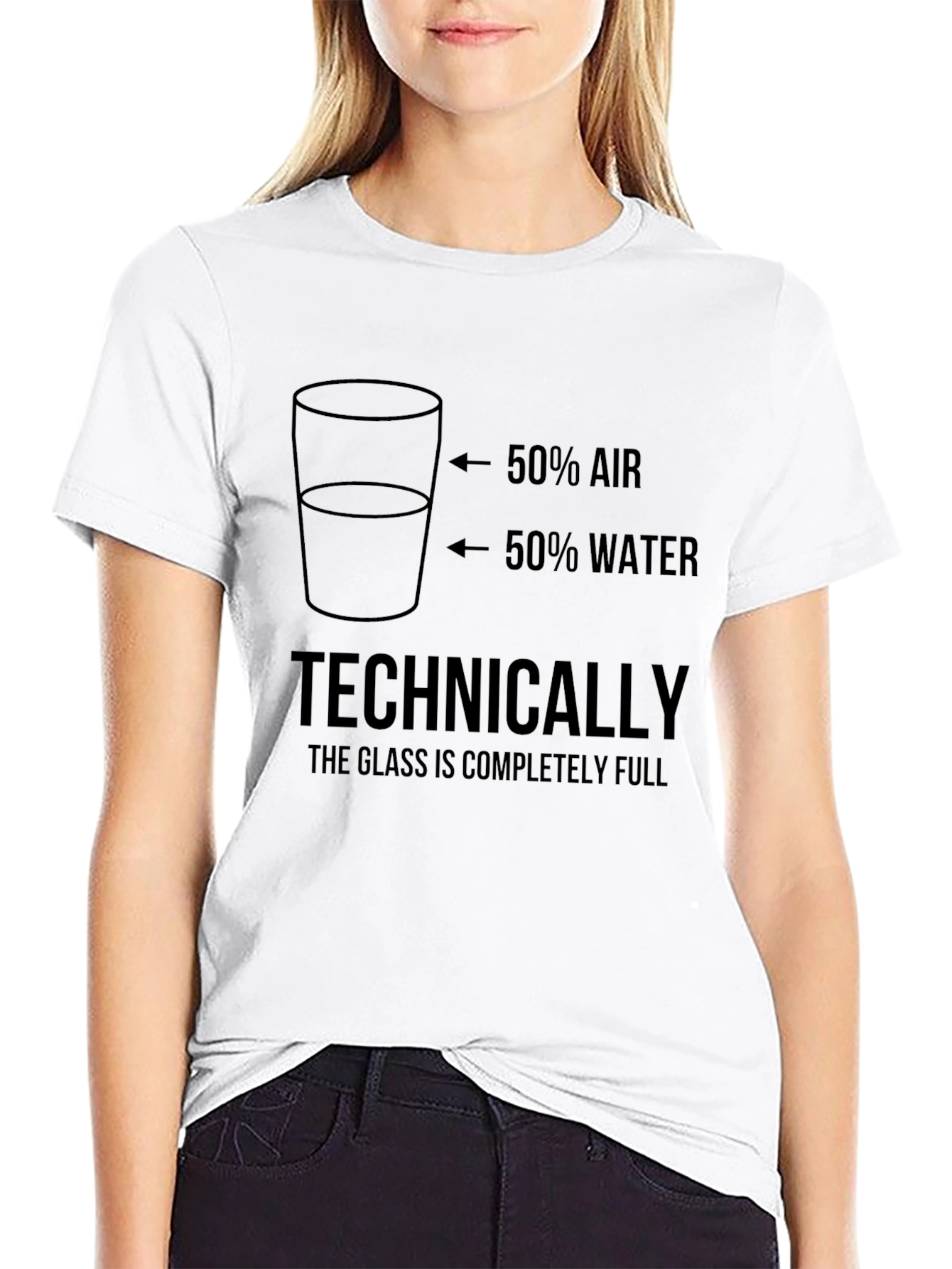 Funny Glass is Full Graphic Tee