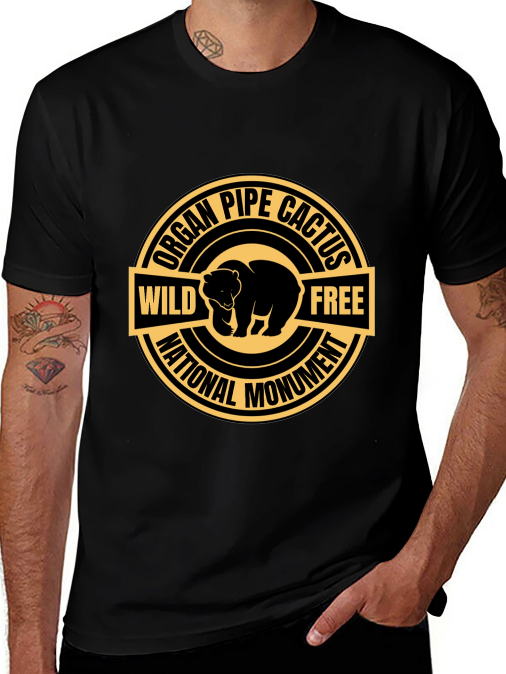 Organ Pipe Cactus National Monument Bear T-Shirt