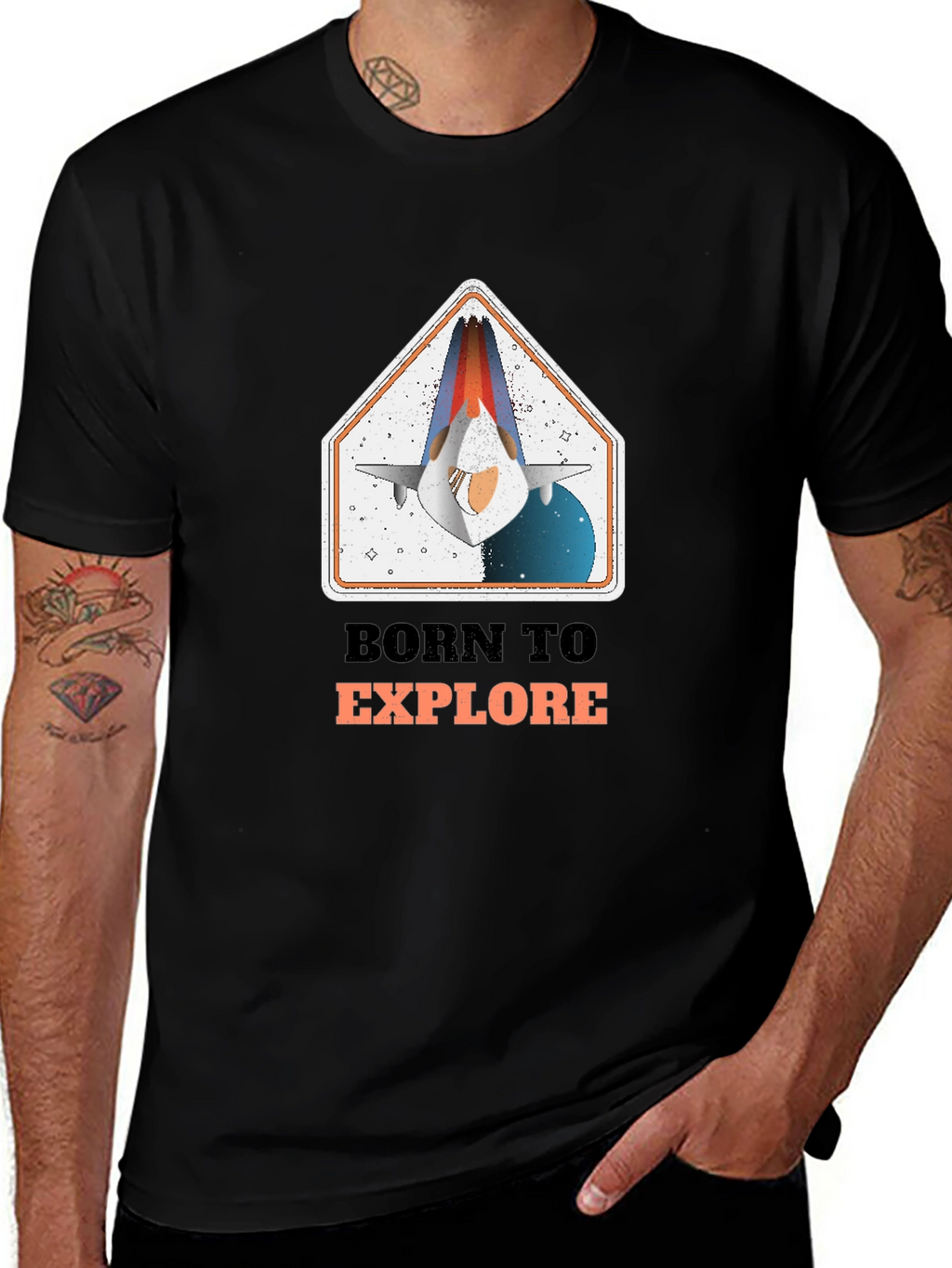 Born to Explore Space T-Shirt