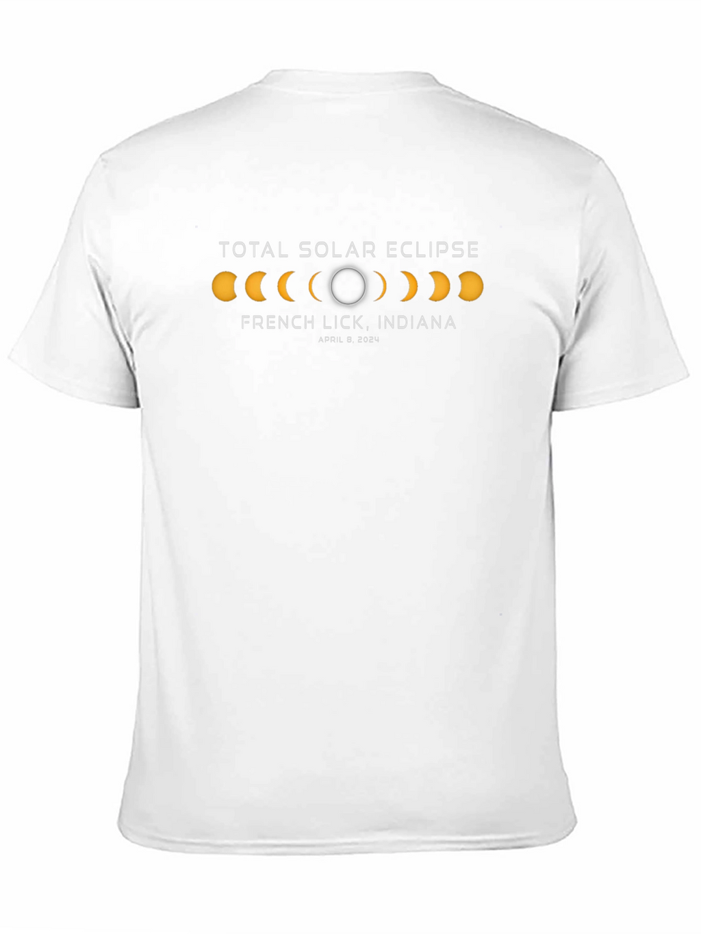Total Solar Eclipse French Lick Indiana 2024 T-Shirt