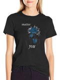 Floral Woman Graphic Tee - Matter You