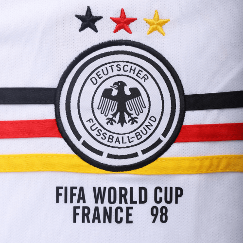 KLINSMANN #18 Retro Germany Home Jersey 1998 Image 6