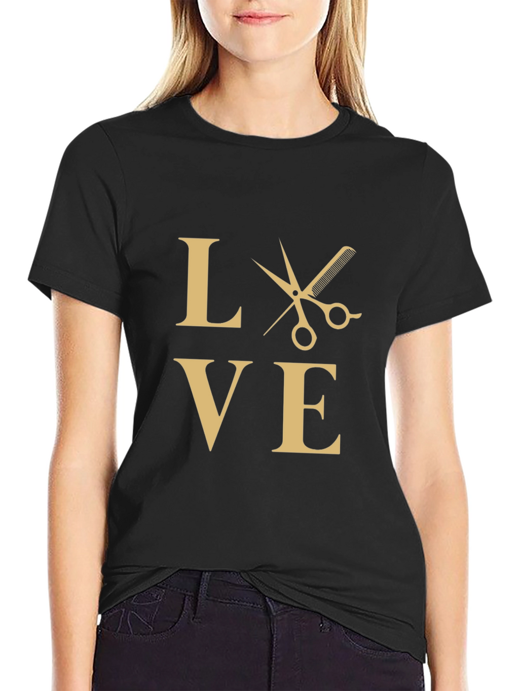Barber Love Black T-Shirt