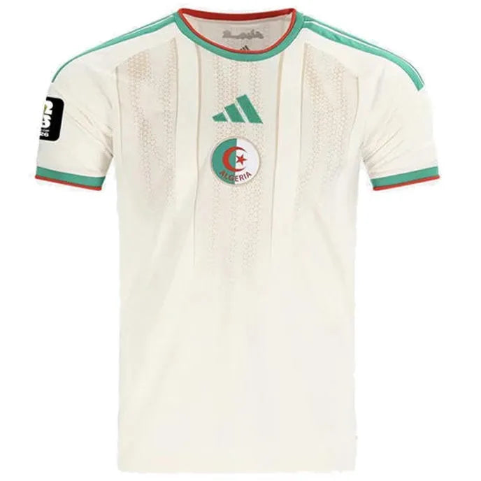 2025 Morocco Home Red Fans Soccer Jersey Detail 4
