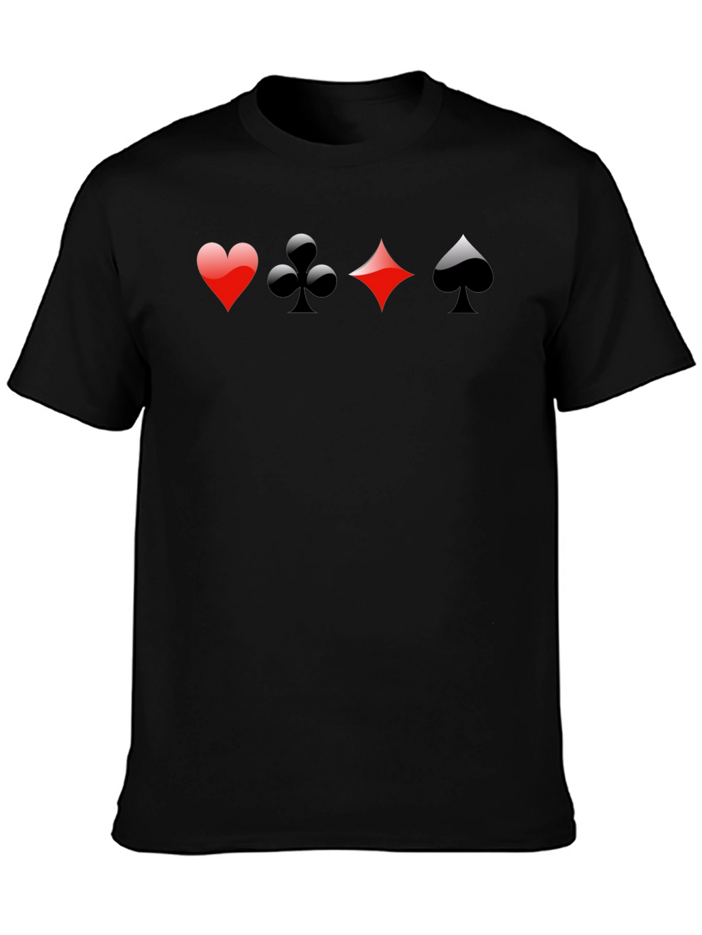 Suits T-Shirt: Heart Club Diamond Spade
