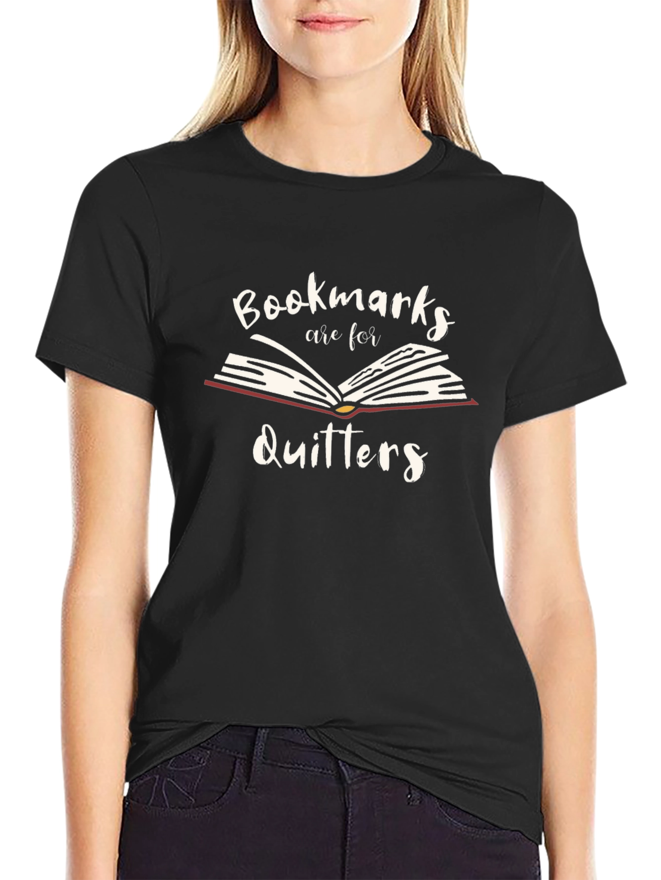 Bookmarks Are For Quitters T-Shirt