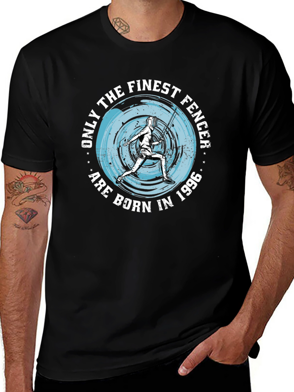 Finest Fencer 1996 Graphic T-Shirt